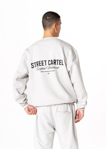 RUSSO CREWNECK SWEATSHIRT - ASH GREY