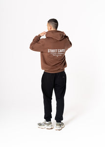 RUSSO OVERHEAD HOOD - BROWN