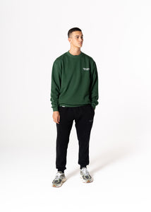 RUSSO CREWNECK SWEATSHIRT - FORREST GREEN