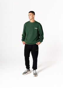 RUSSO CREWNECK SWEATSHIRT - FORREST GREEN