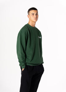 RUSSO CREWNECK SWEATSHIRT - FORREST GREEN