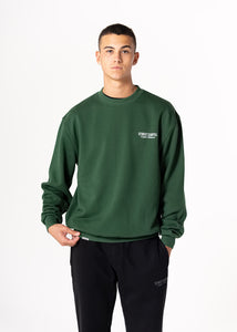 RUSSO CREWNECK SWEATSHIRT - FORREST GREEN
