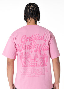 FALLEN T-SHIRT PINK