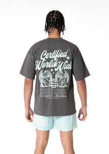 FALLEN T-SHIRT CHARCOAL