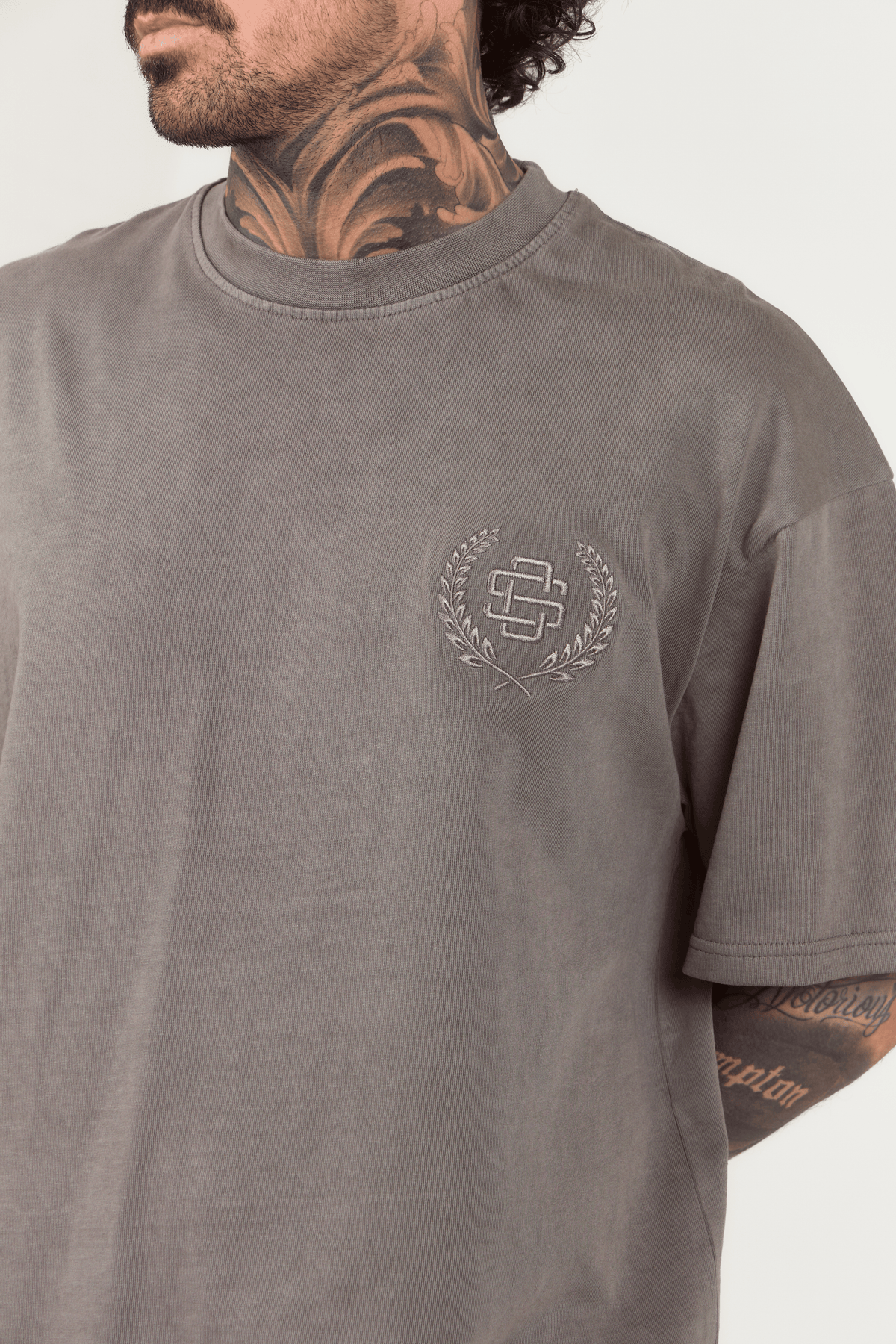 Pit Stop T-Shirt Washed Charcoal