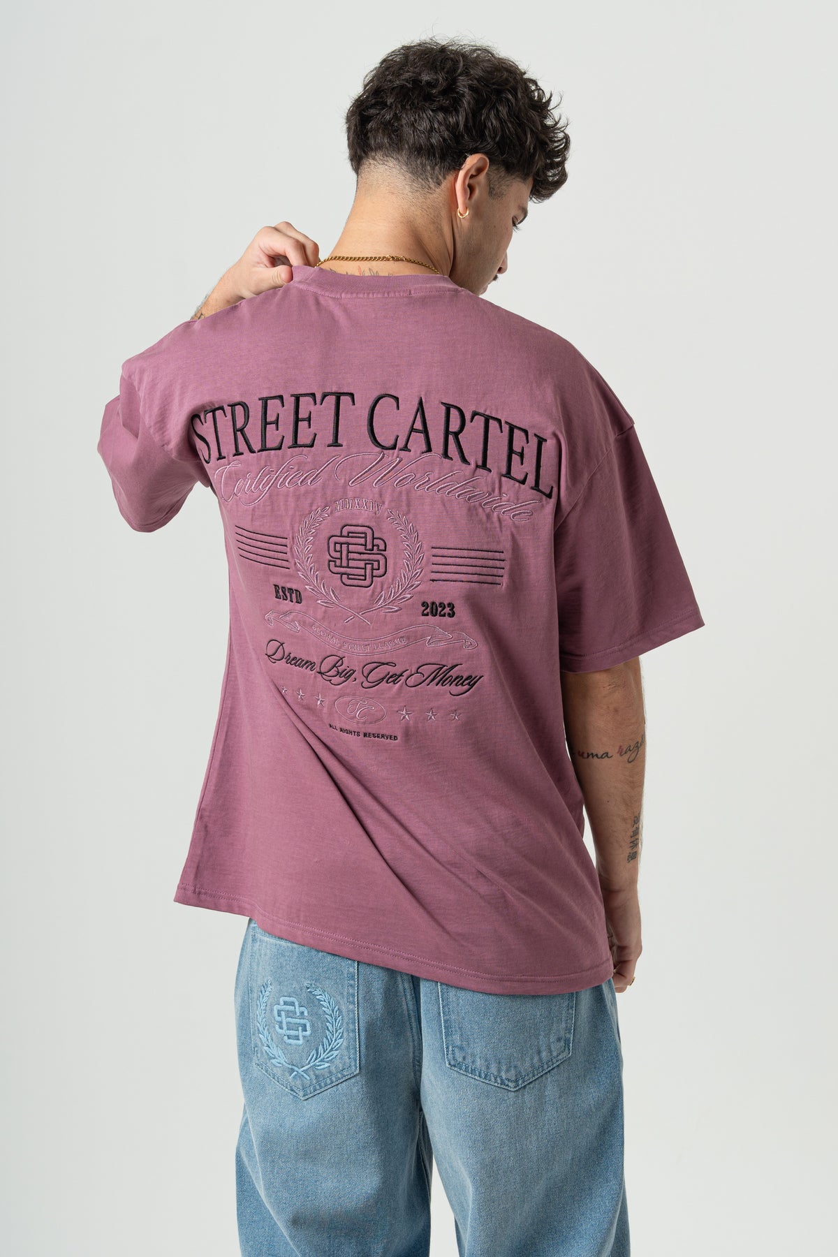 Hamilton T-Shirt Washed Purple