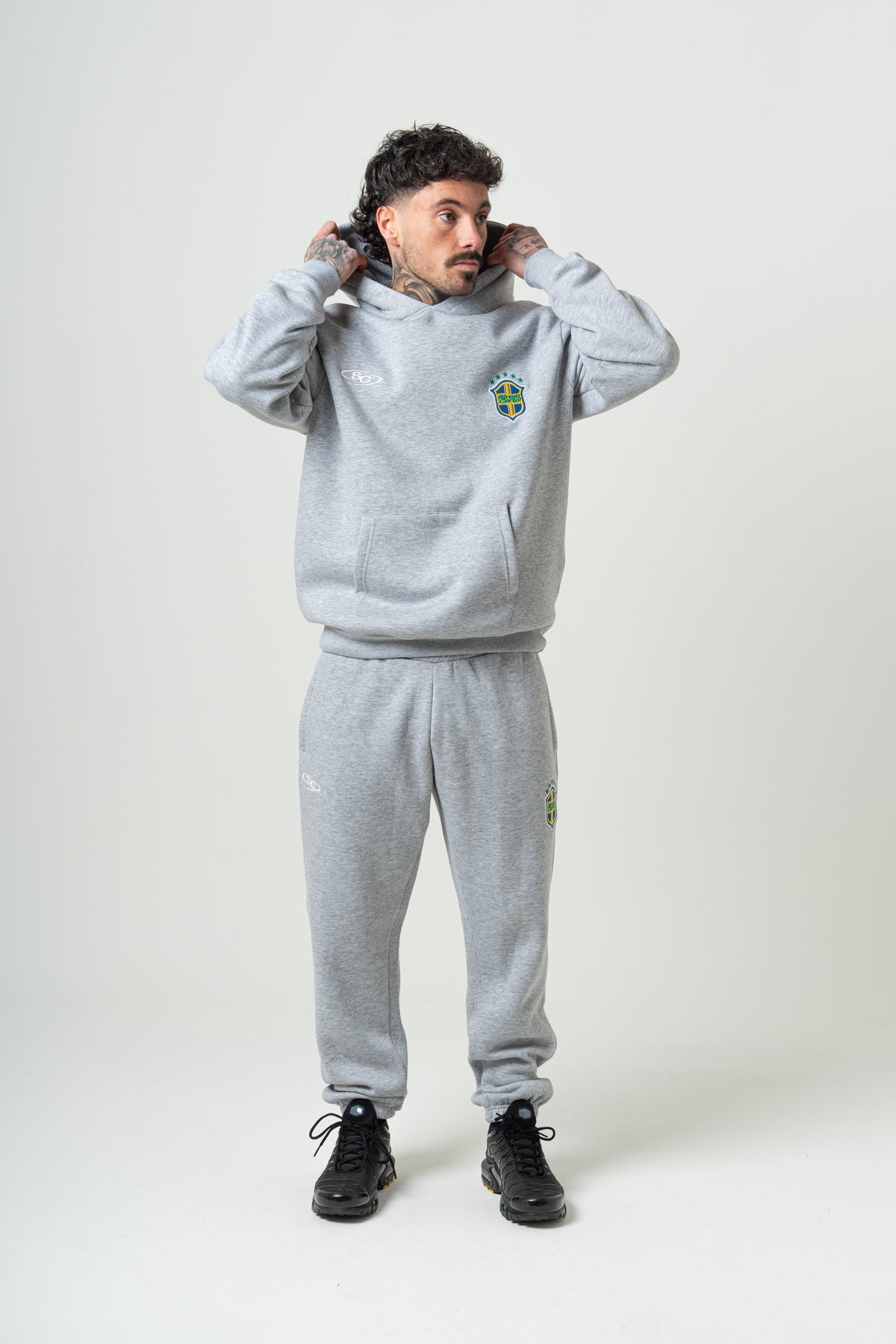 Volley Jogger Grey Marl