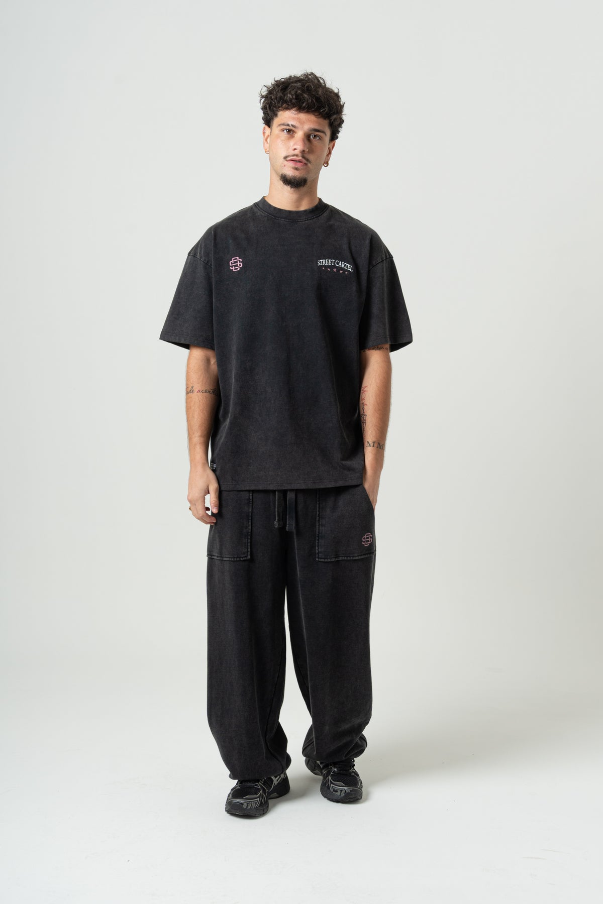 Hamilton T-Shirt Washed Black