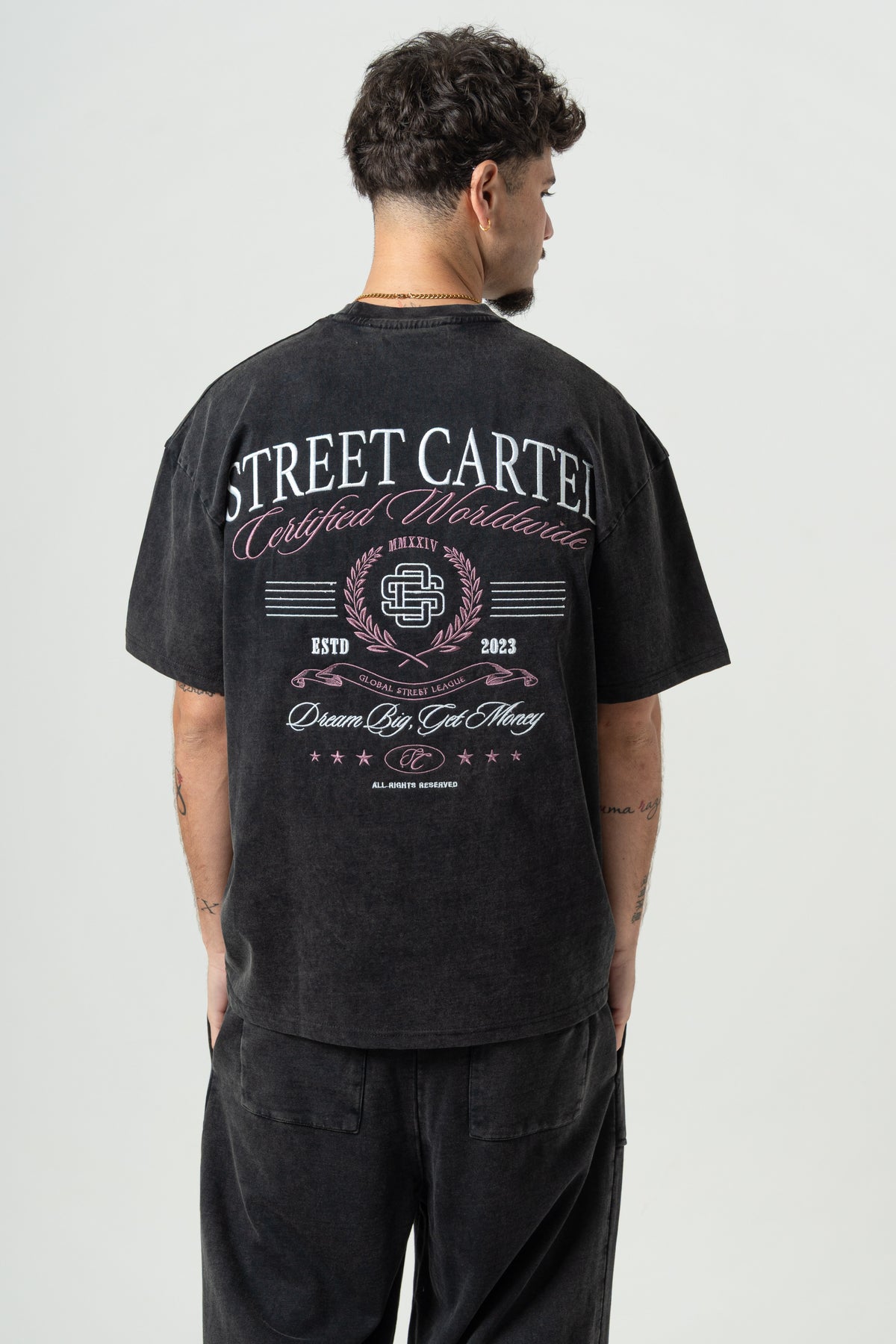 Hamilton T-Shirt Washed Black