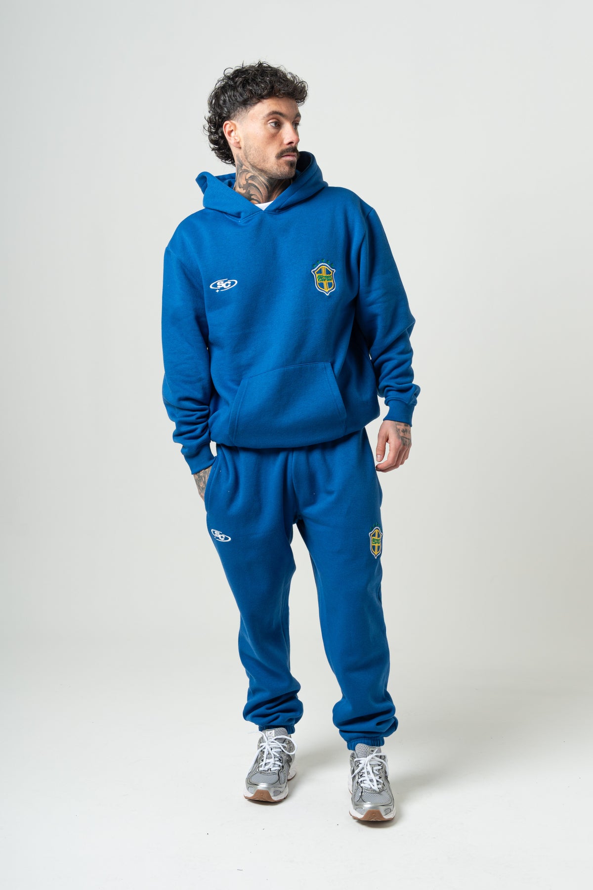 Volley Hoodie Royal Blue