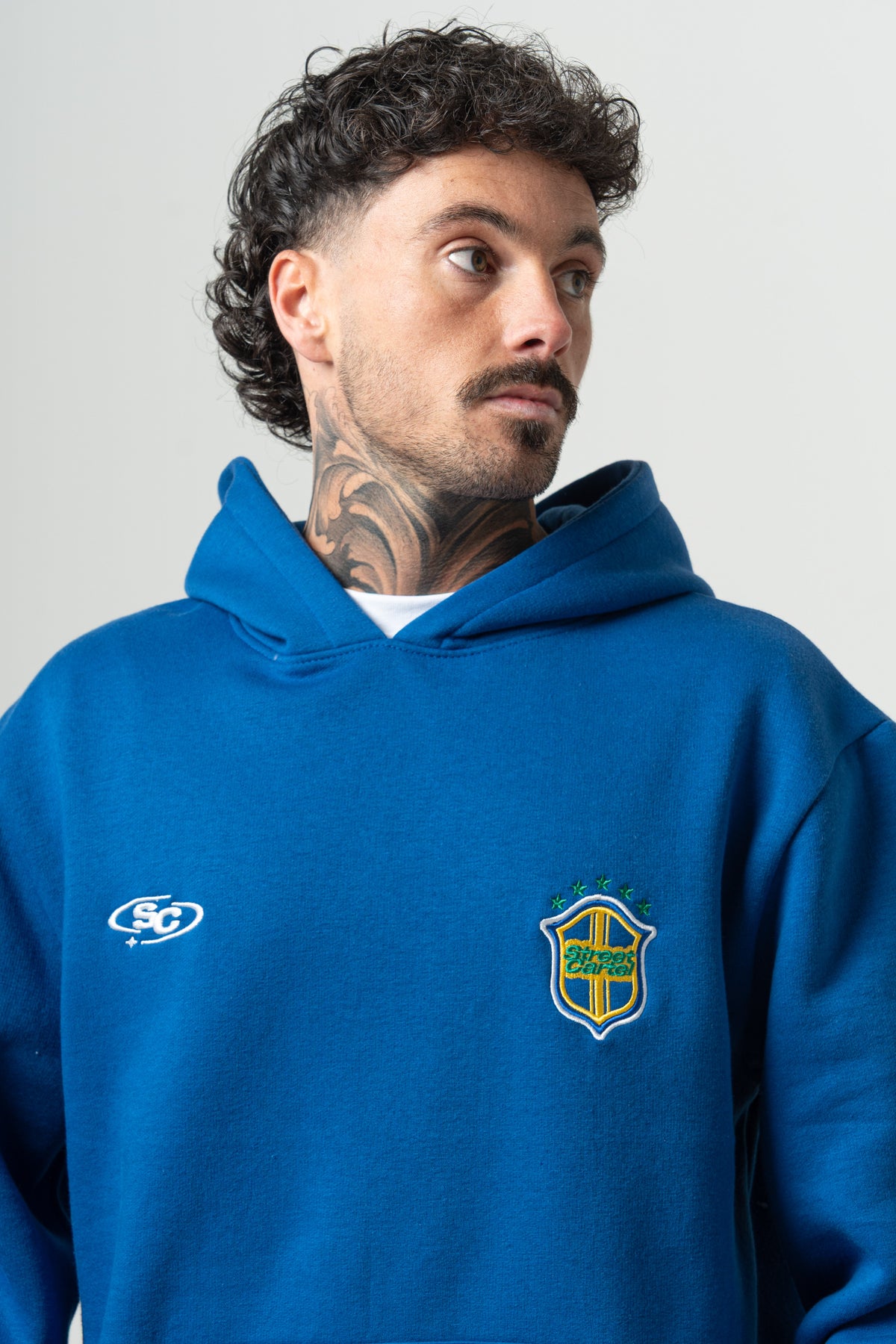 Volley Hoodie Royal Blue