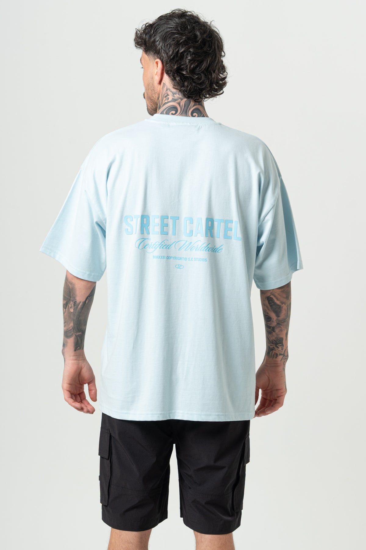 Racer T-Shirt Sky