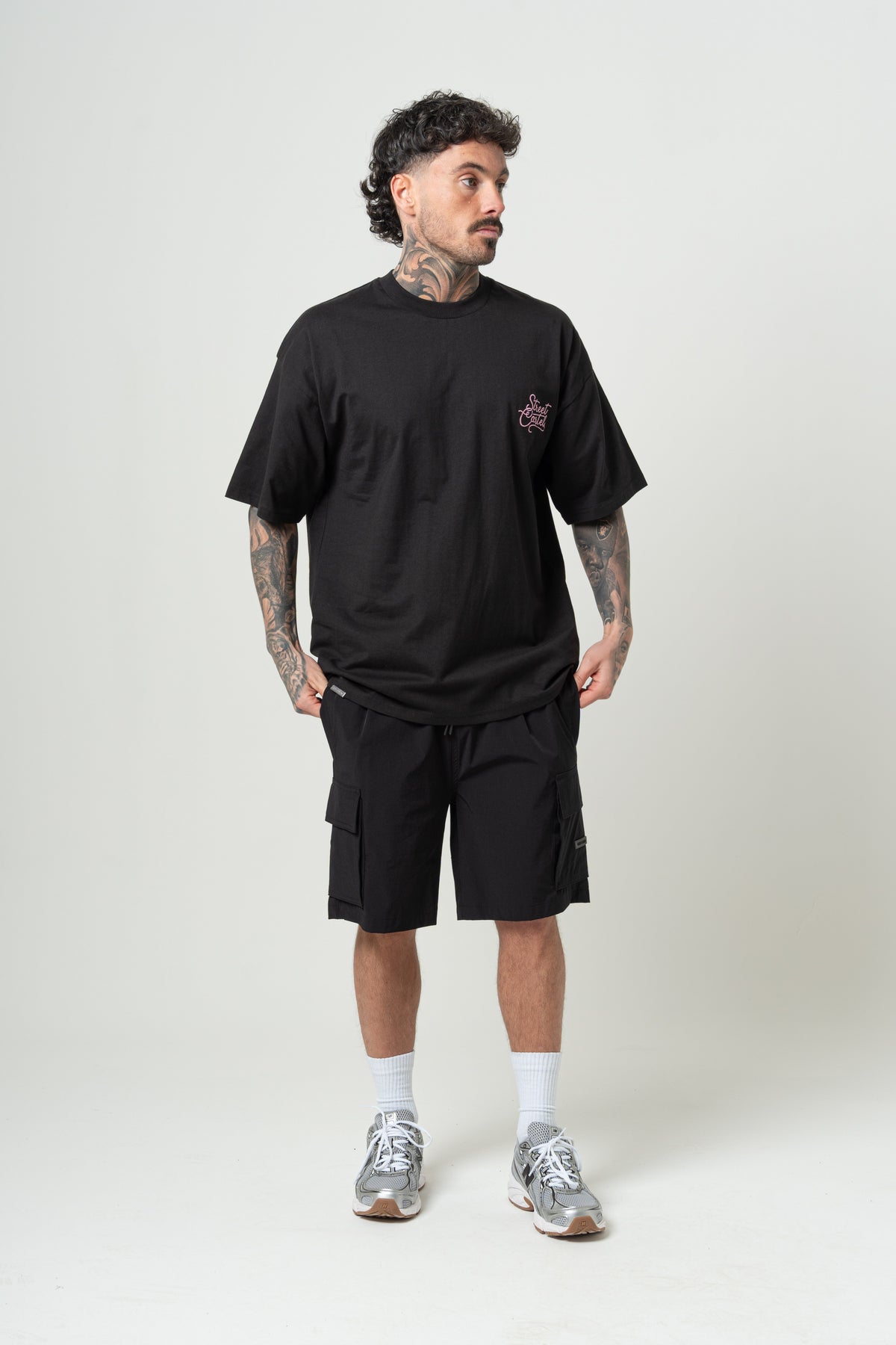 5 Star T-Shirt Black