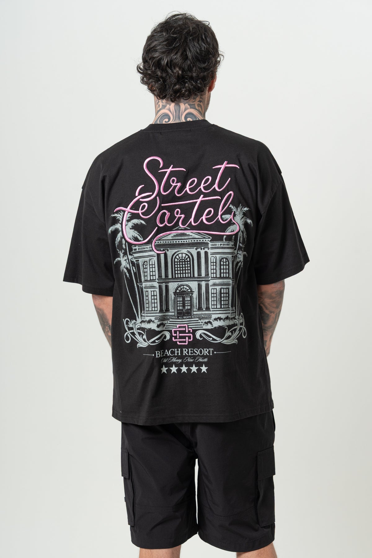 5 Star T-Shirt Black
