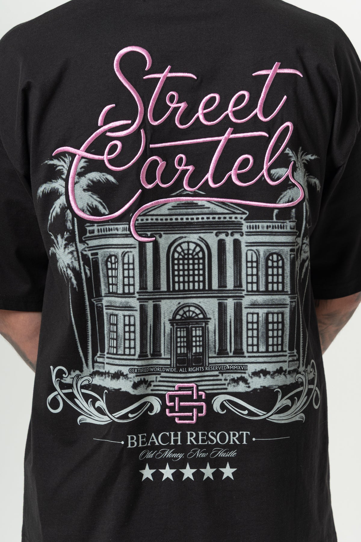 5 Star T-Shirt Black