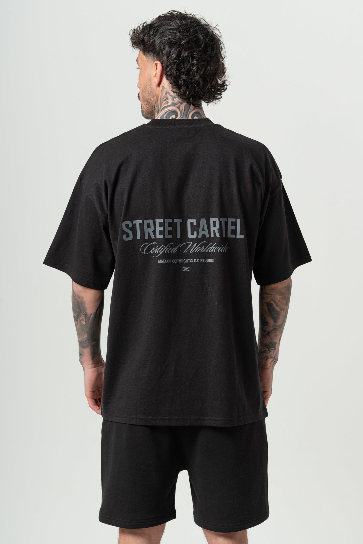 Racer T-Shirt Black