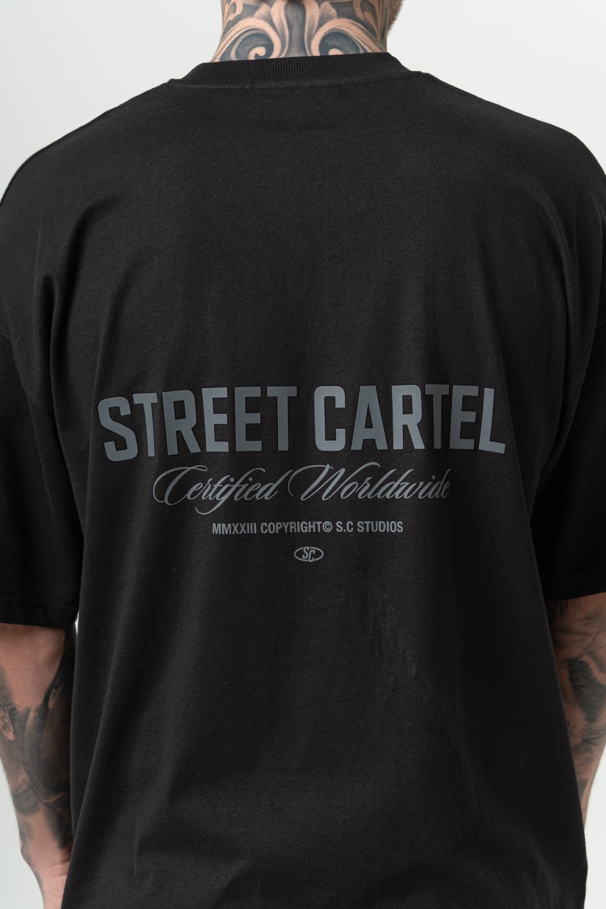 Racer T-Shirt Black