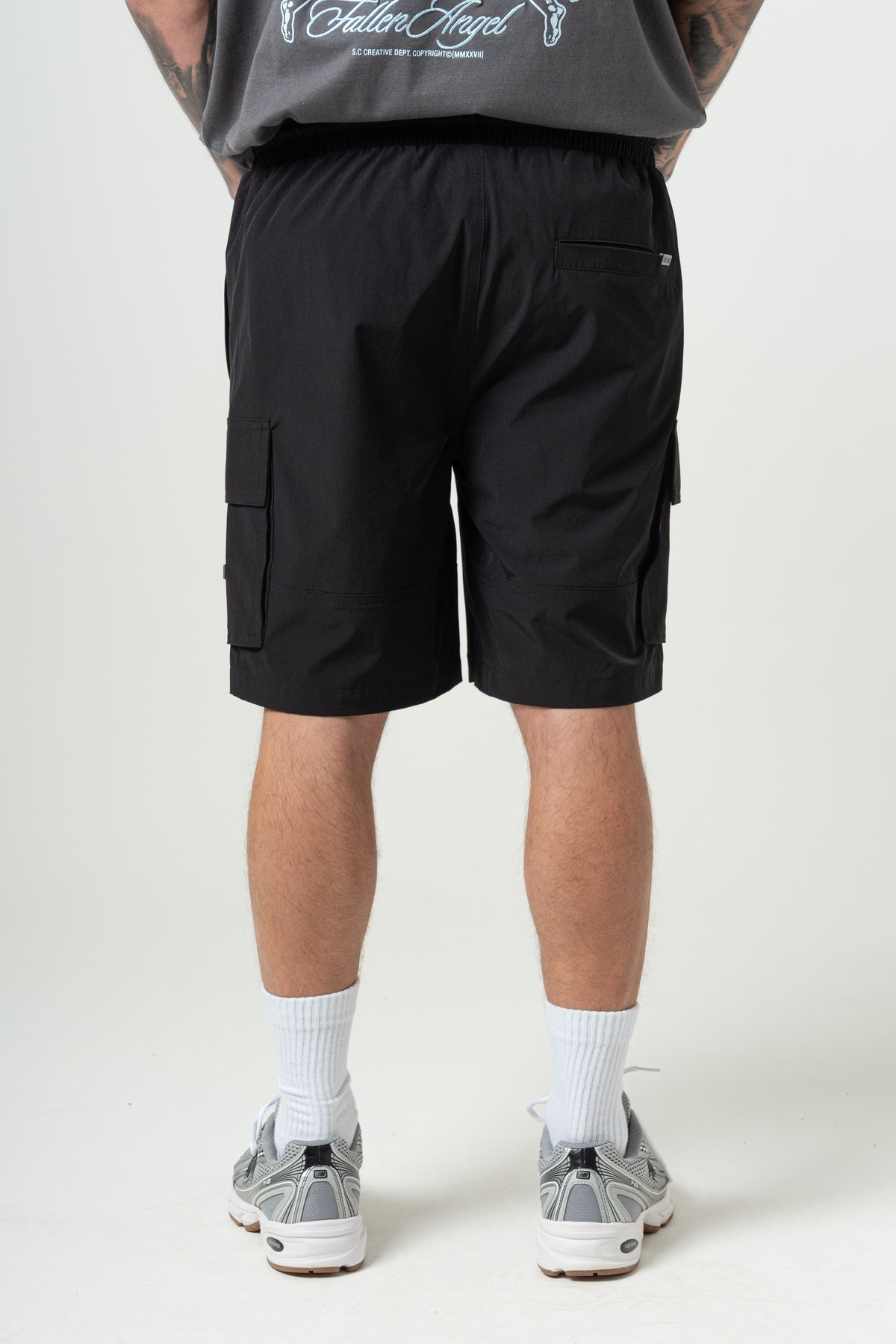 Travelli Cargo Shorts Black