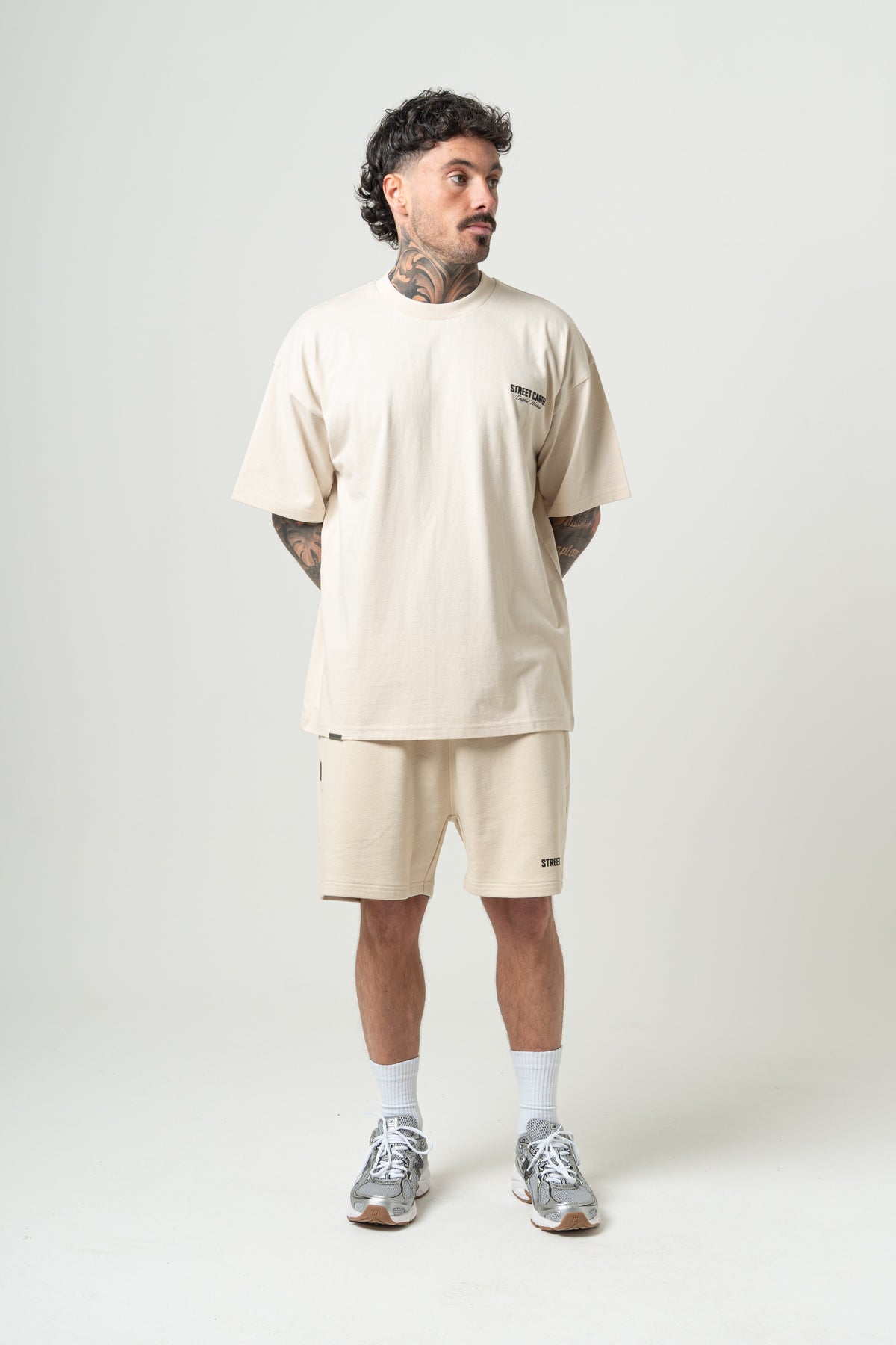 Racer T-Shirt Ecru