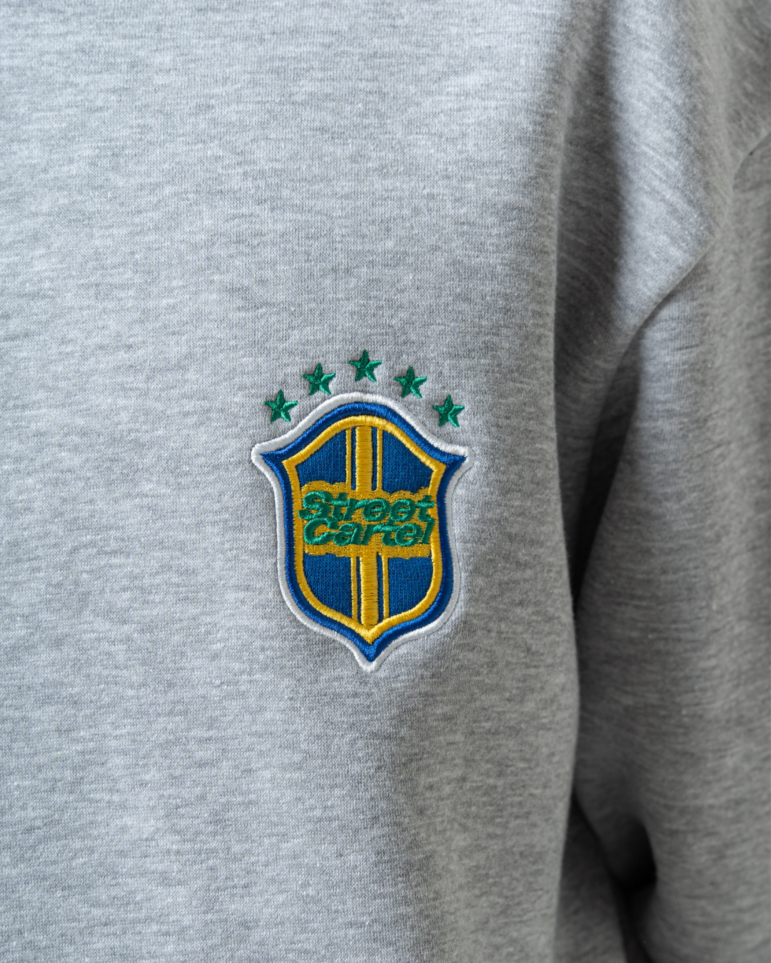 Volley Hoodie Grey Marl