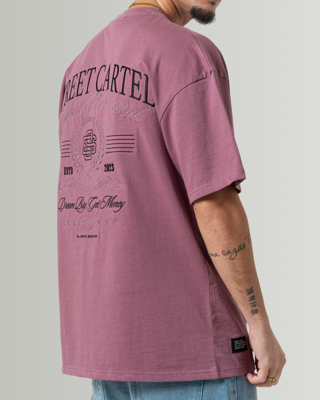 Hamilton T-Shirt Washed Purple