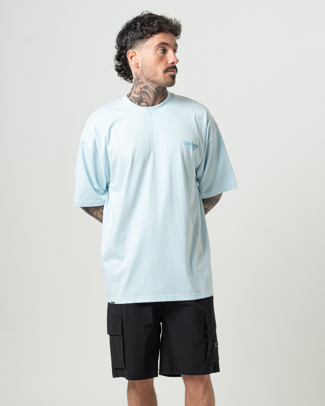 Racer T-Shirt Sky