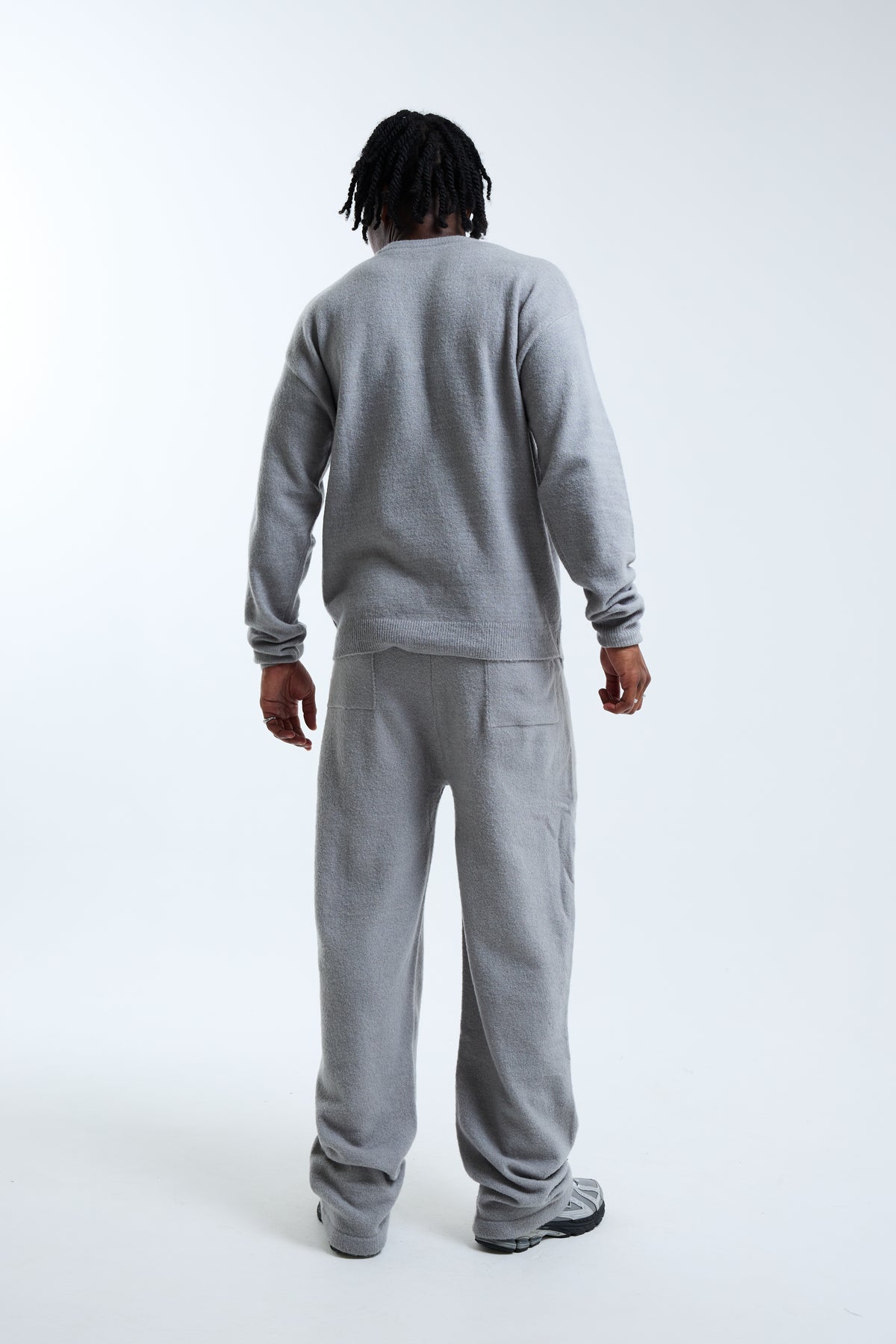 Avanti Crew Knit Jumper Grey