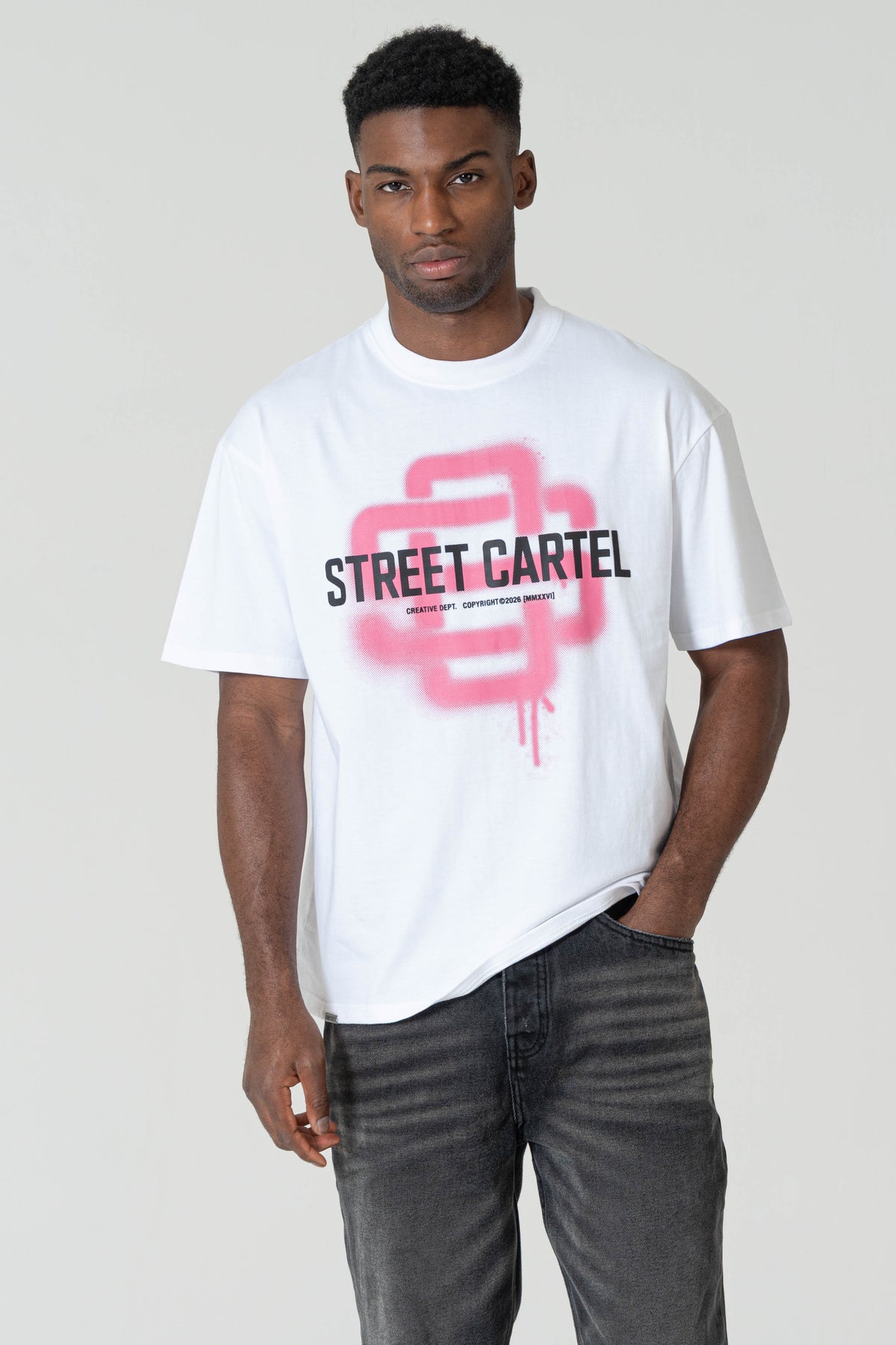 Linked Heavyweight T-Shirt White