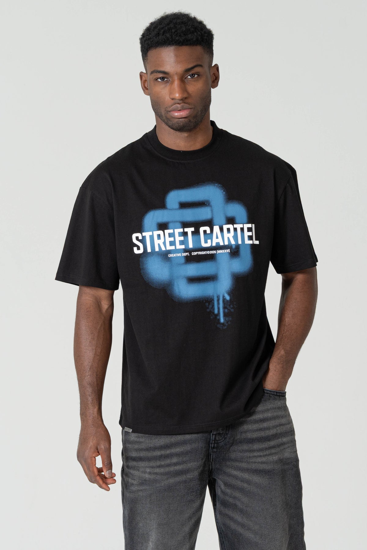 Linked Heavyweight T-Shirt Black