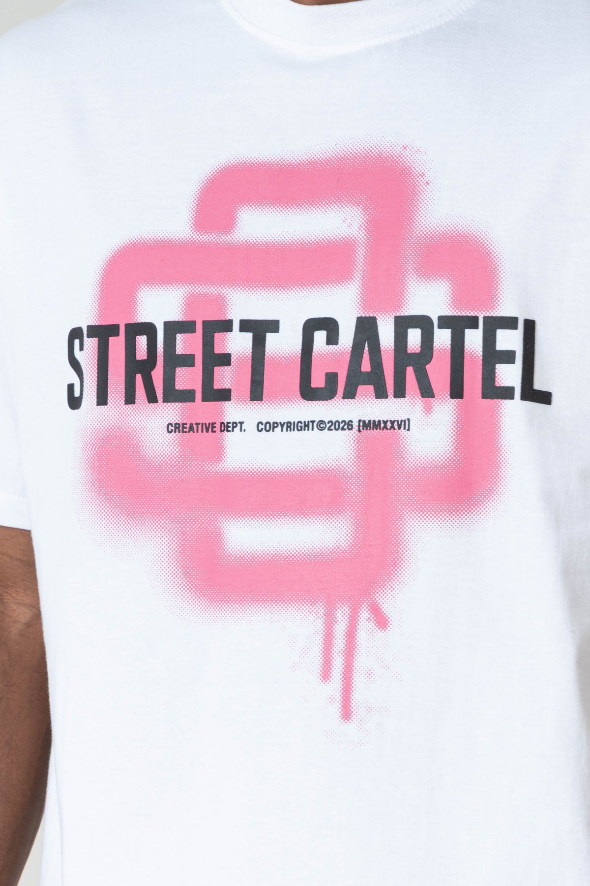 Linked Heavyweight T-Shirt White