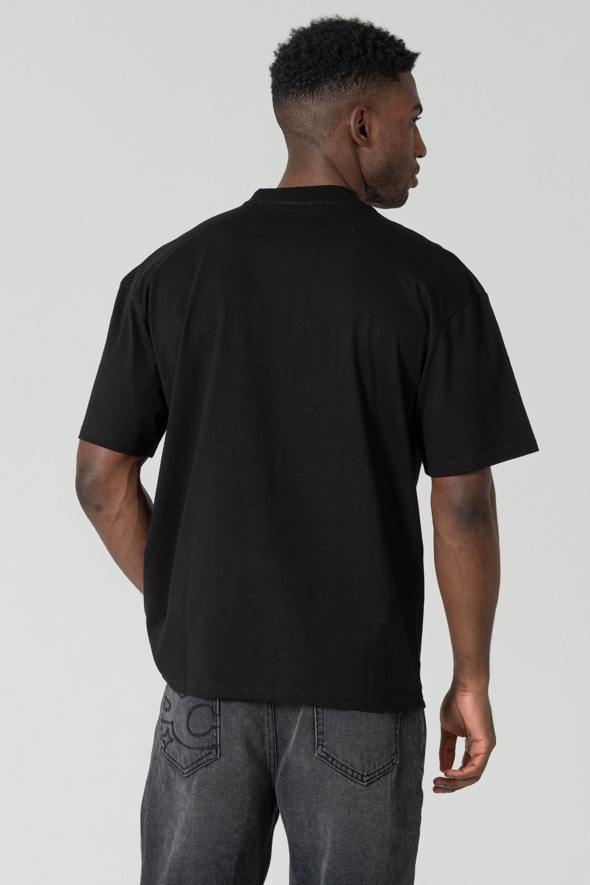 Linked Heavyweight T-Shirt Black