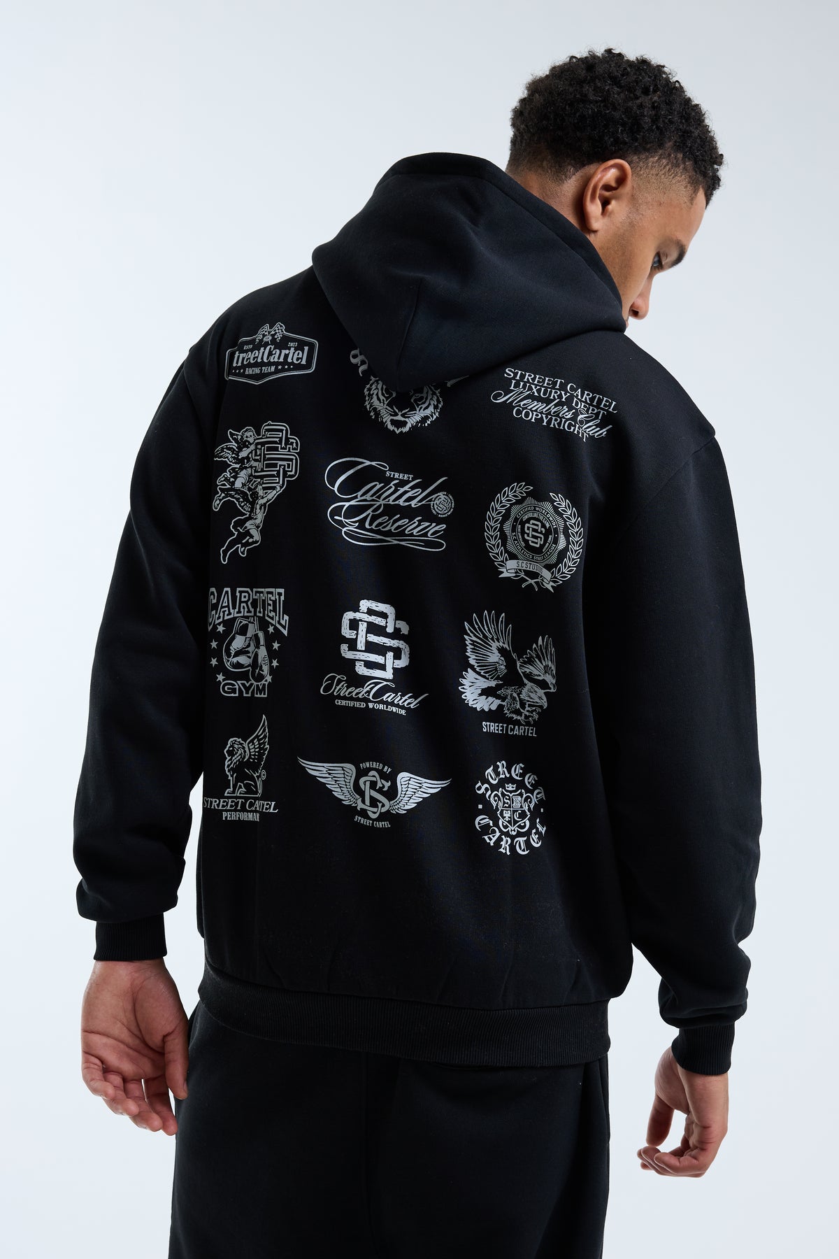 Deniro Hoodie Black