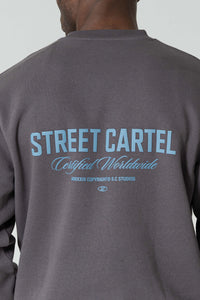 Russo Crewneck Sweatshirt Charcoal