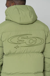 Romero Puffer Jacket Green