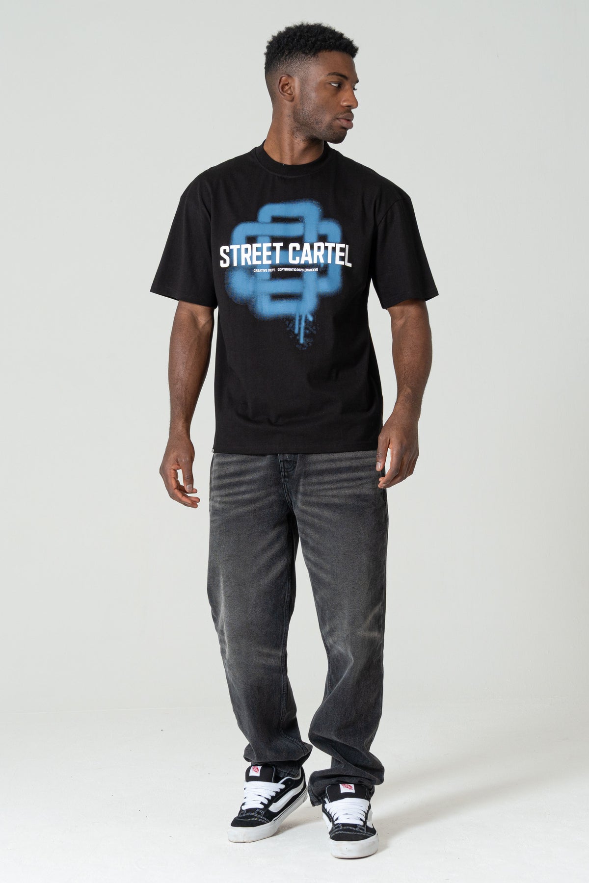 Linked Heavyweight T-Shirt Black