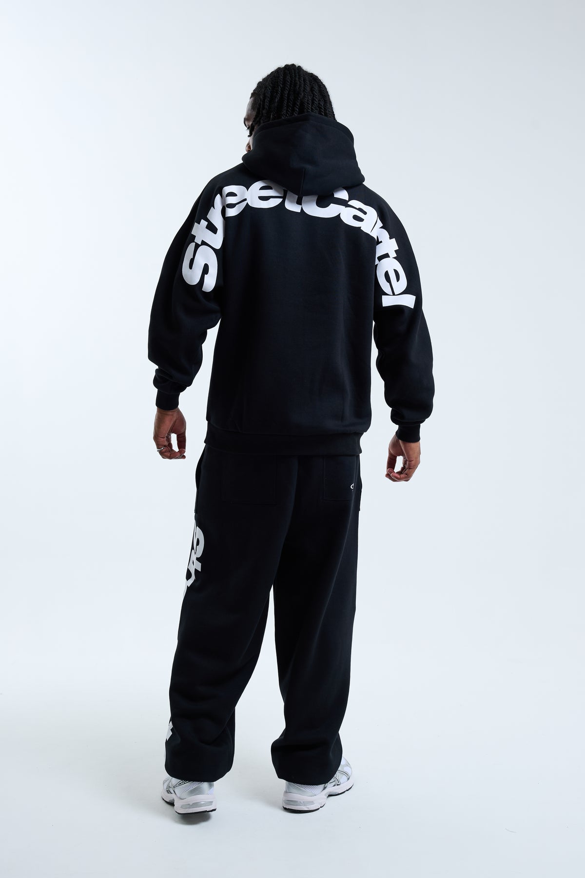 Extend Oversized Hoodie Black