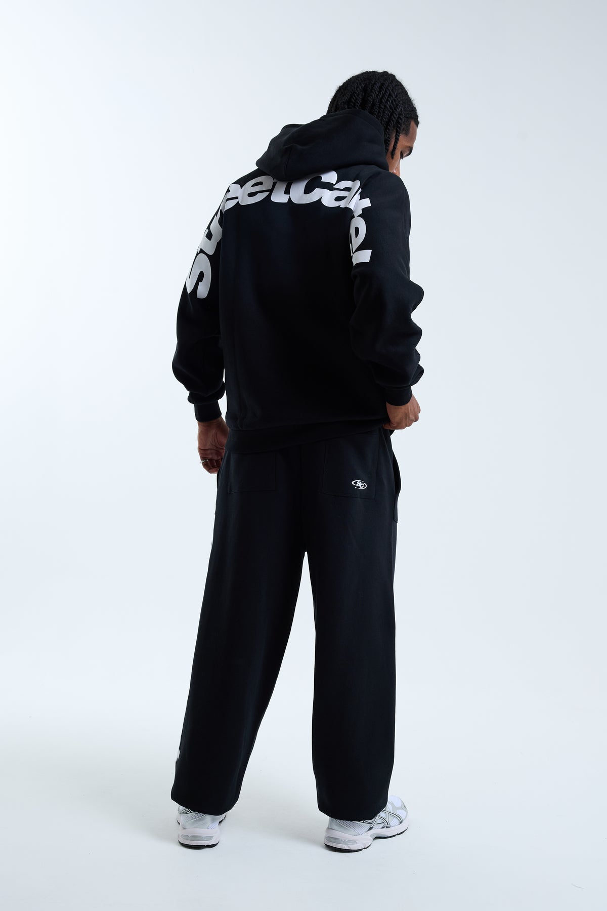 Extend Oversized Hoodie Black