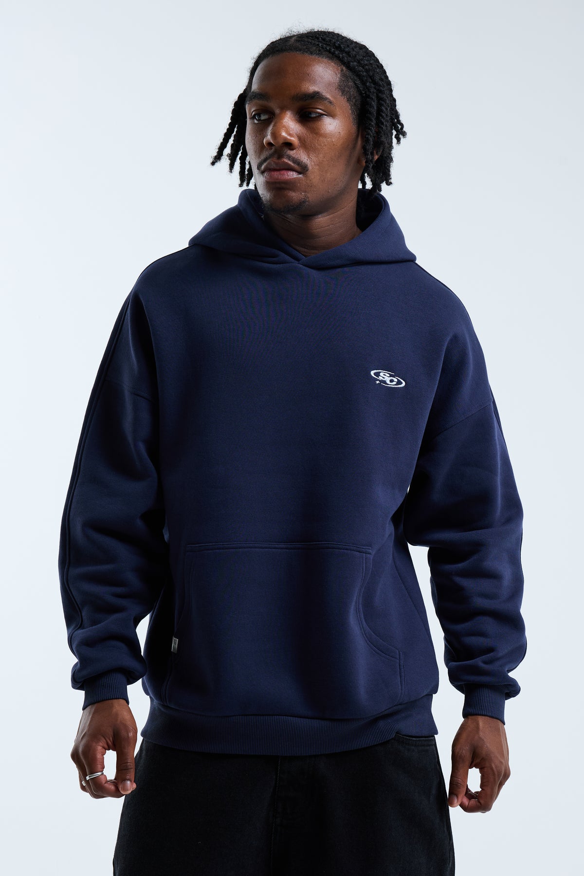 Extend Oversized Hoodie Navy