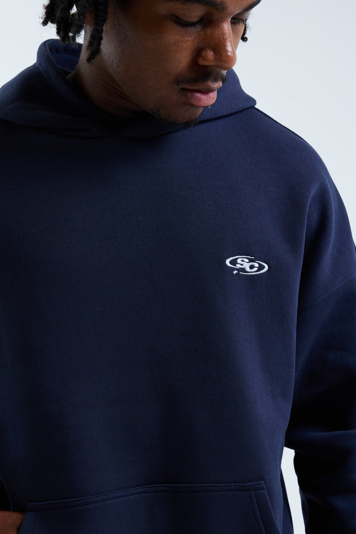 Extend Oversized Hoodie Navy