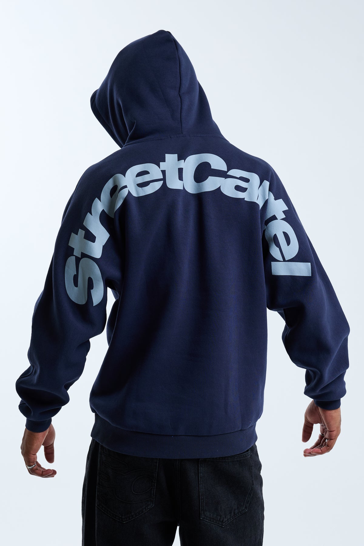 Extend Oversized Hoodie Navy