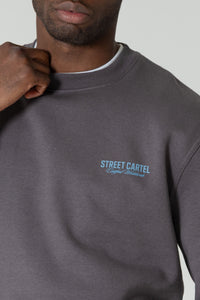 Russo Crewneck Sweatshirt Charcoal