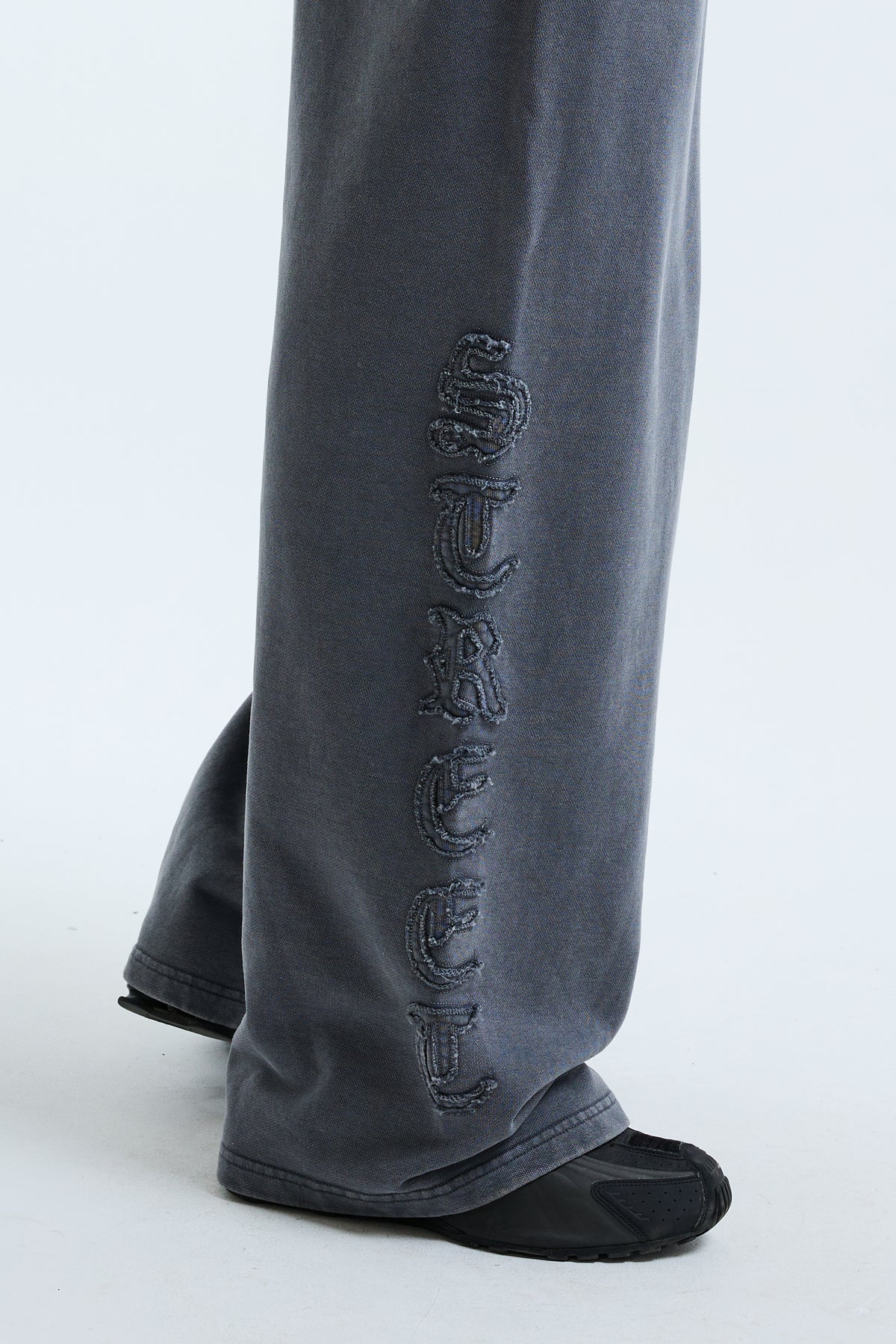 Fidato Open Hem Jogger Grey