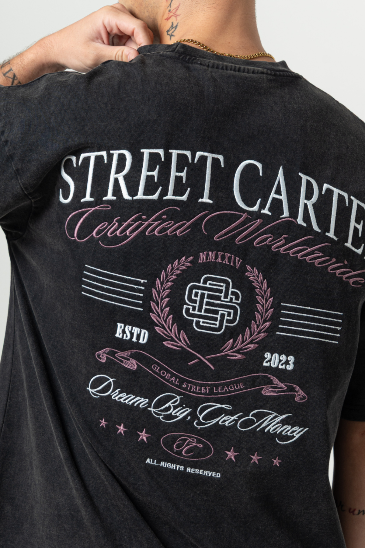 Hamilton T-Shirt Washed Black