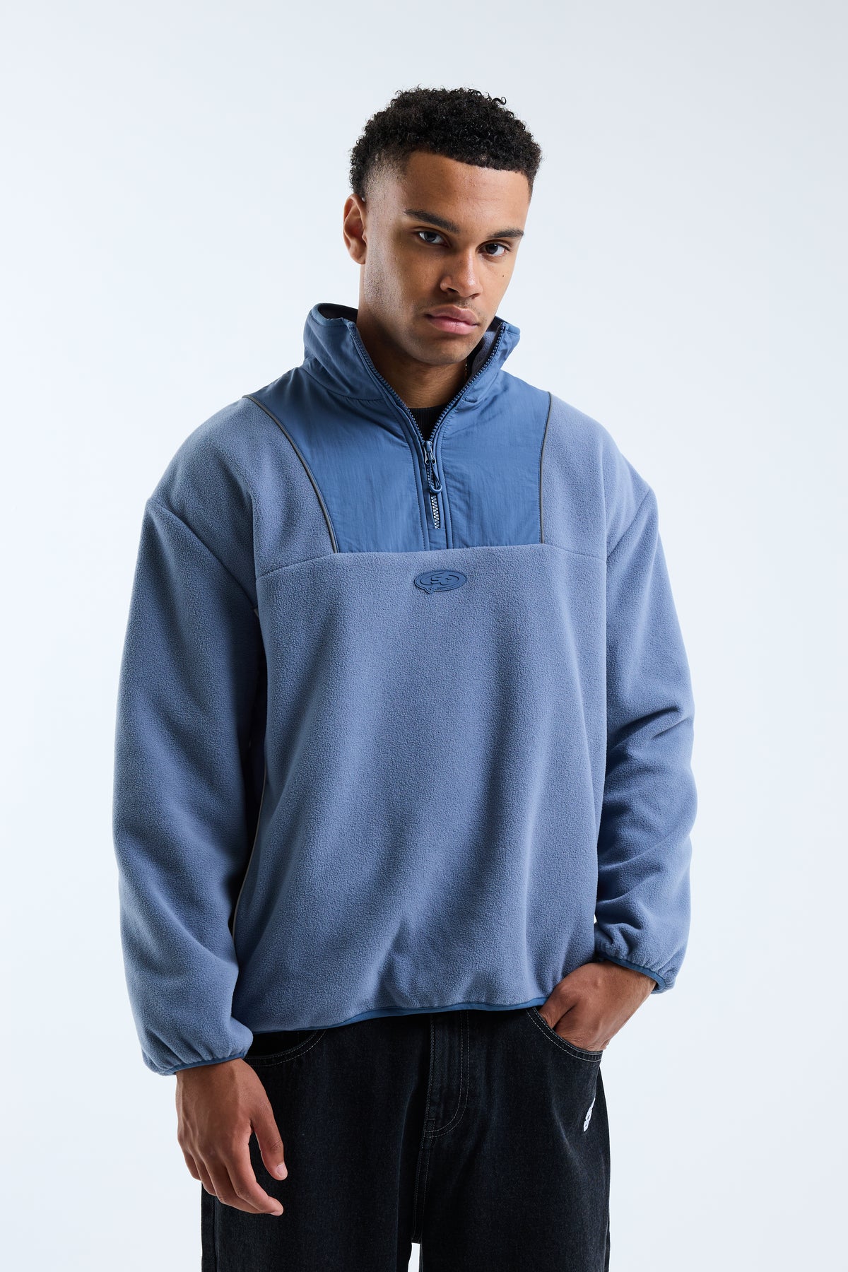Nutturno 1/2 Zip Polar Fleece Blue