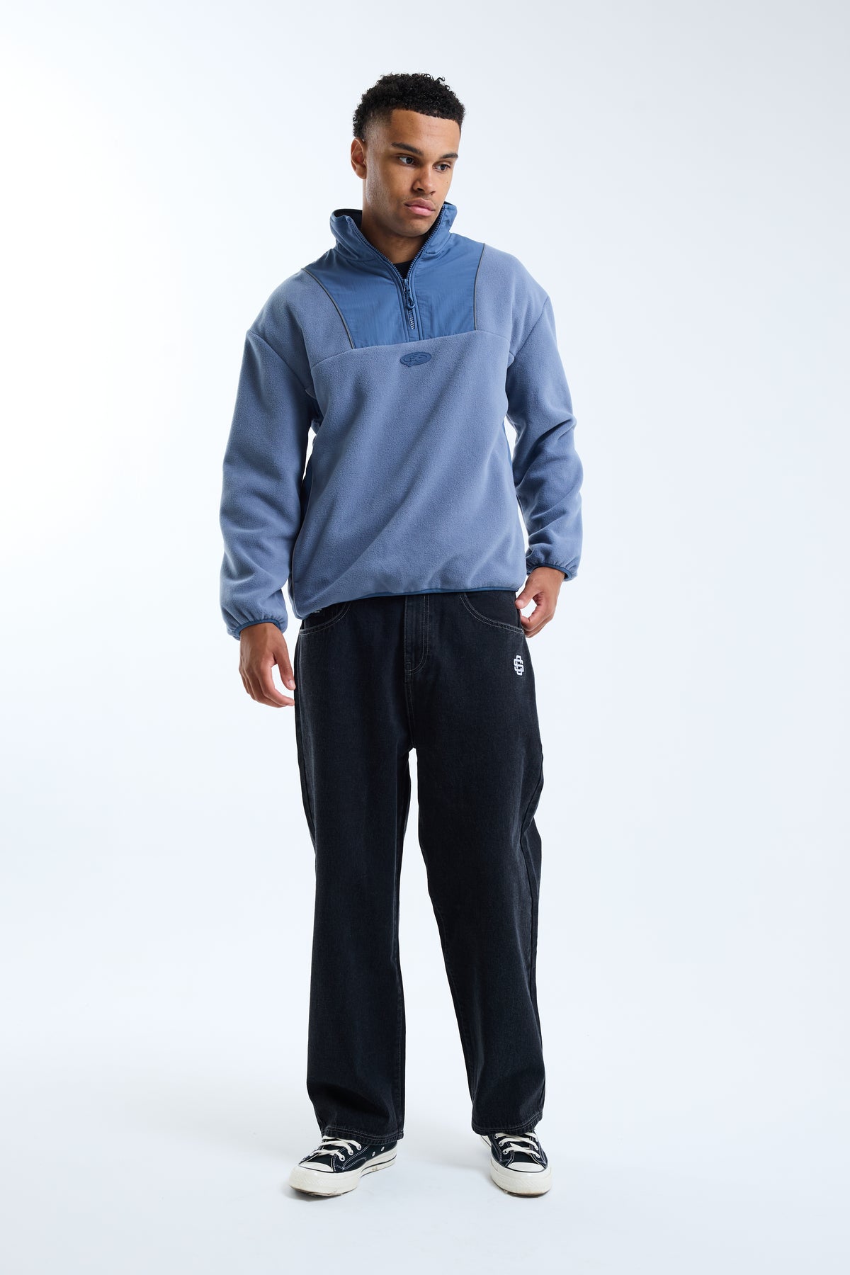 Nutturno 1/2 Zip Polar Fleece Blue