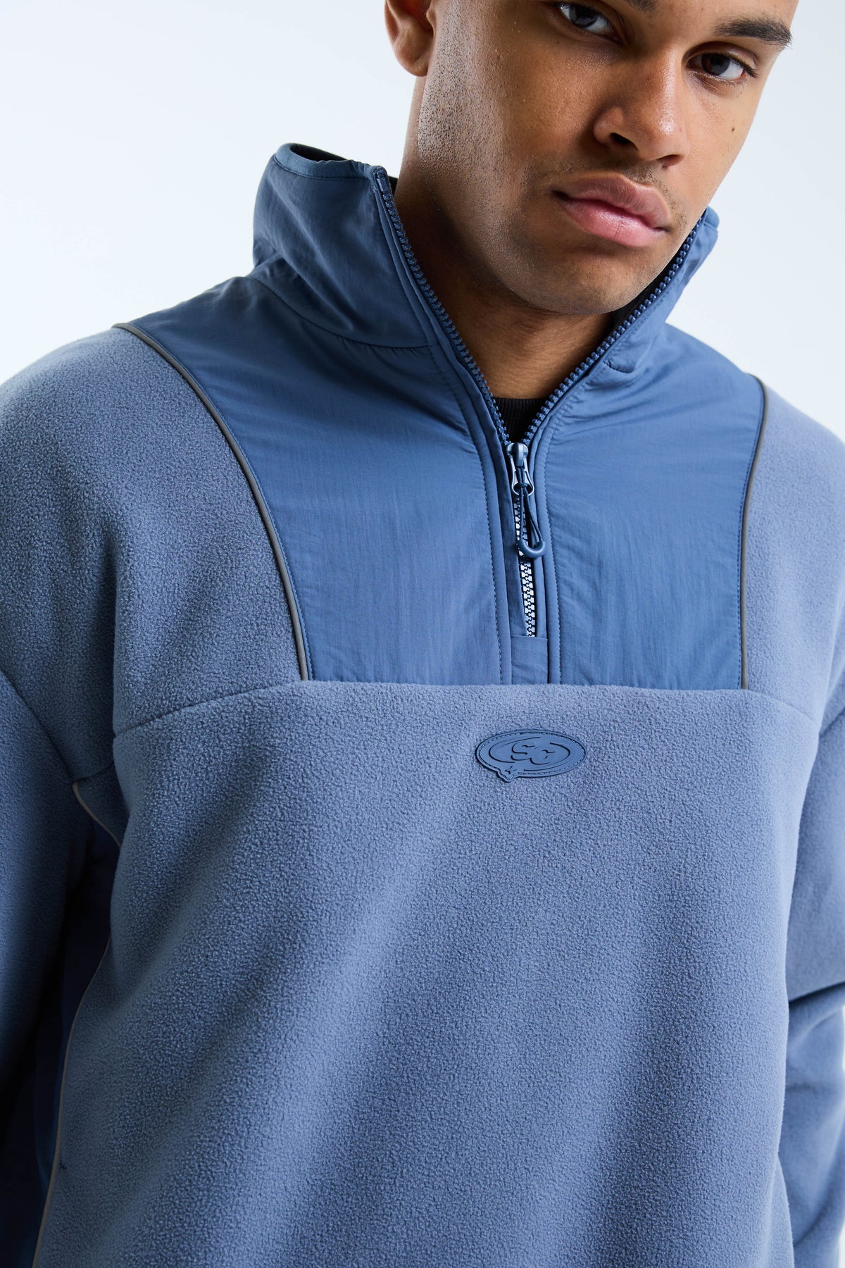 Nutturno 1/2 Zip Polar Fleece Blue