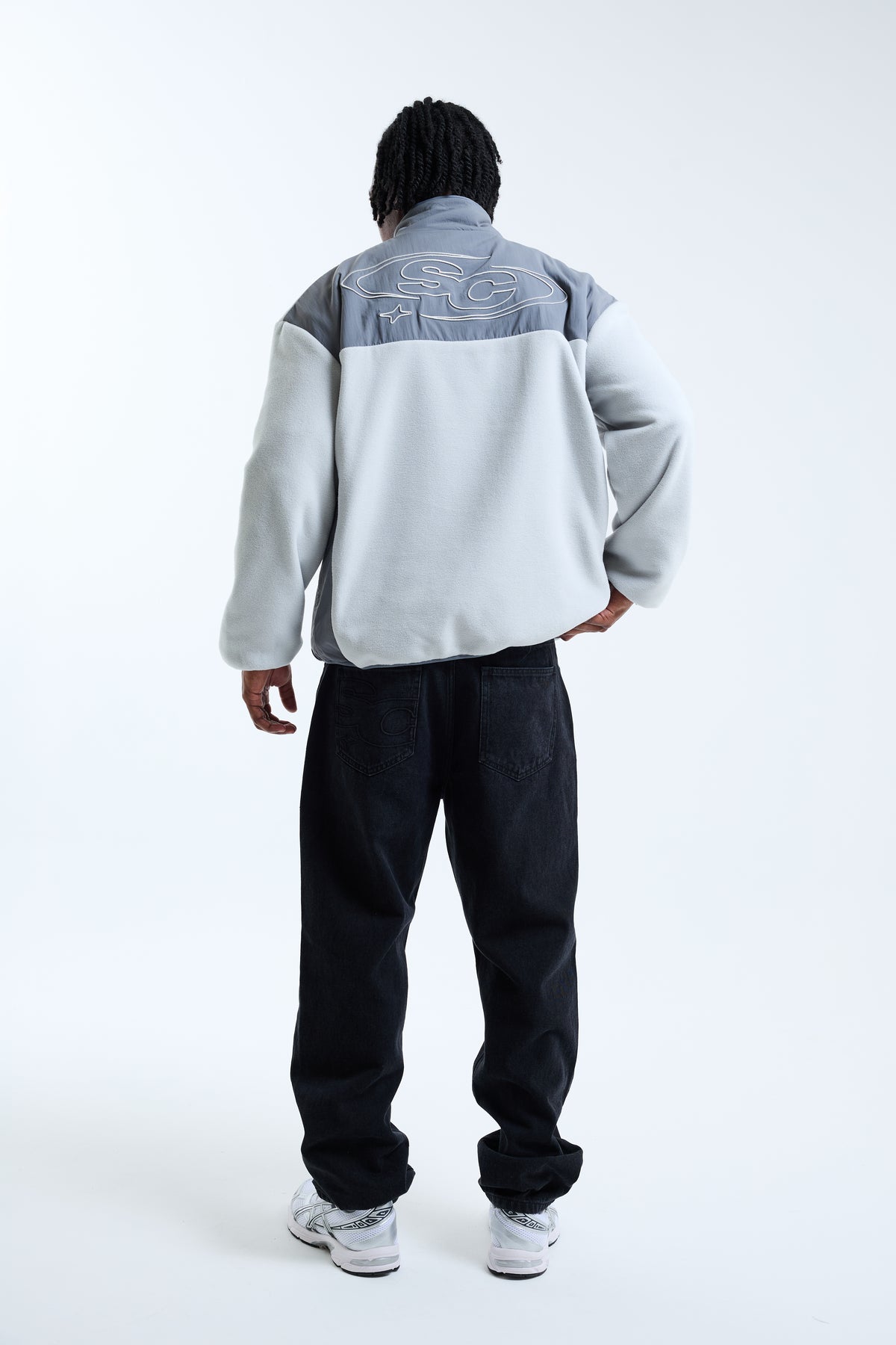 Nutturno 1/2 Zip Polar Fleece Light Grey