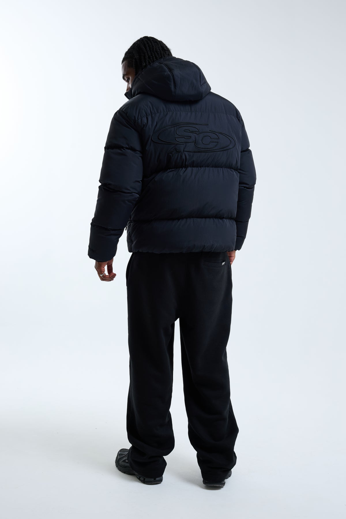 Romero Puffer Jacket Black