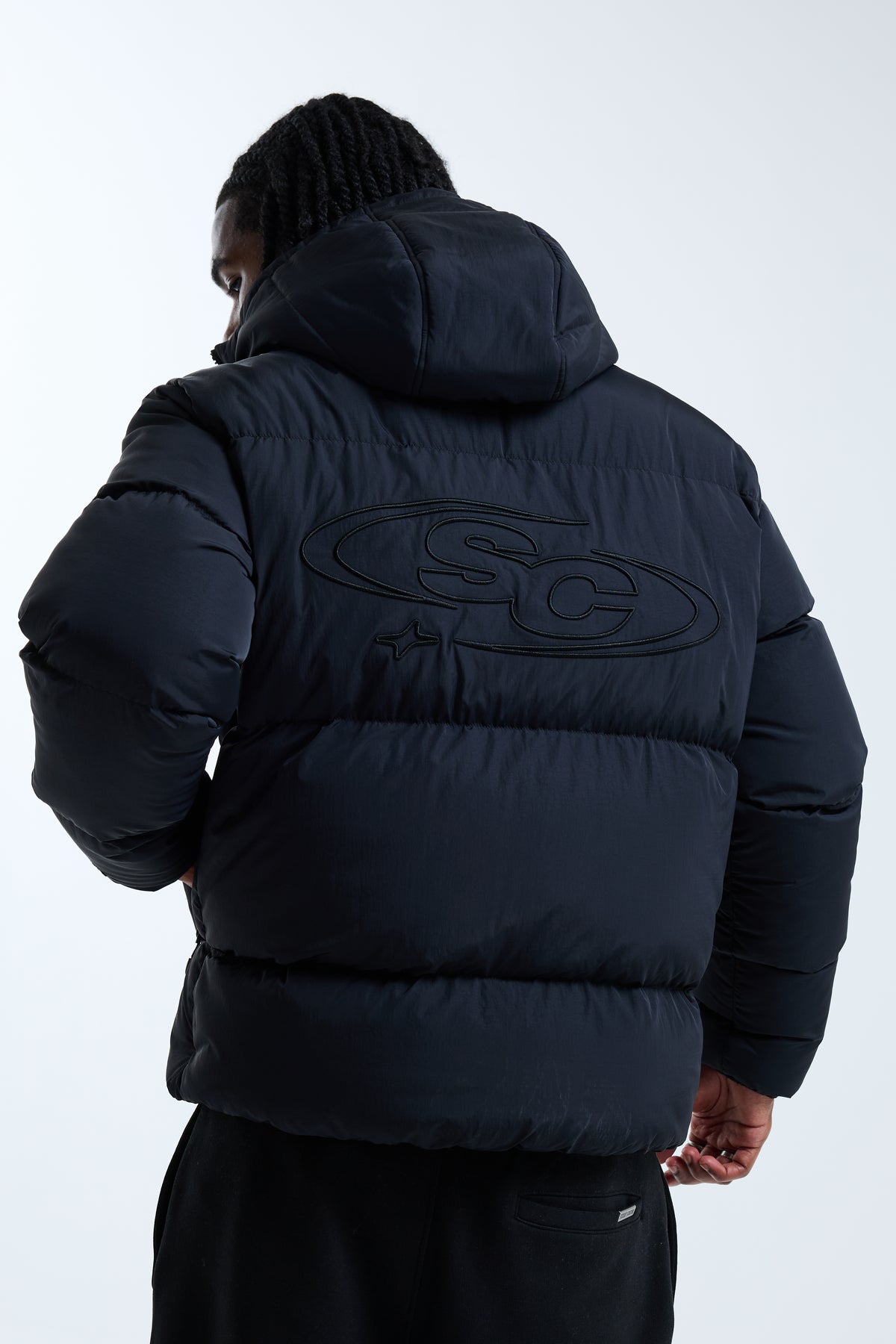 Romero Puffer Jacket Black