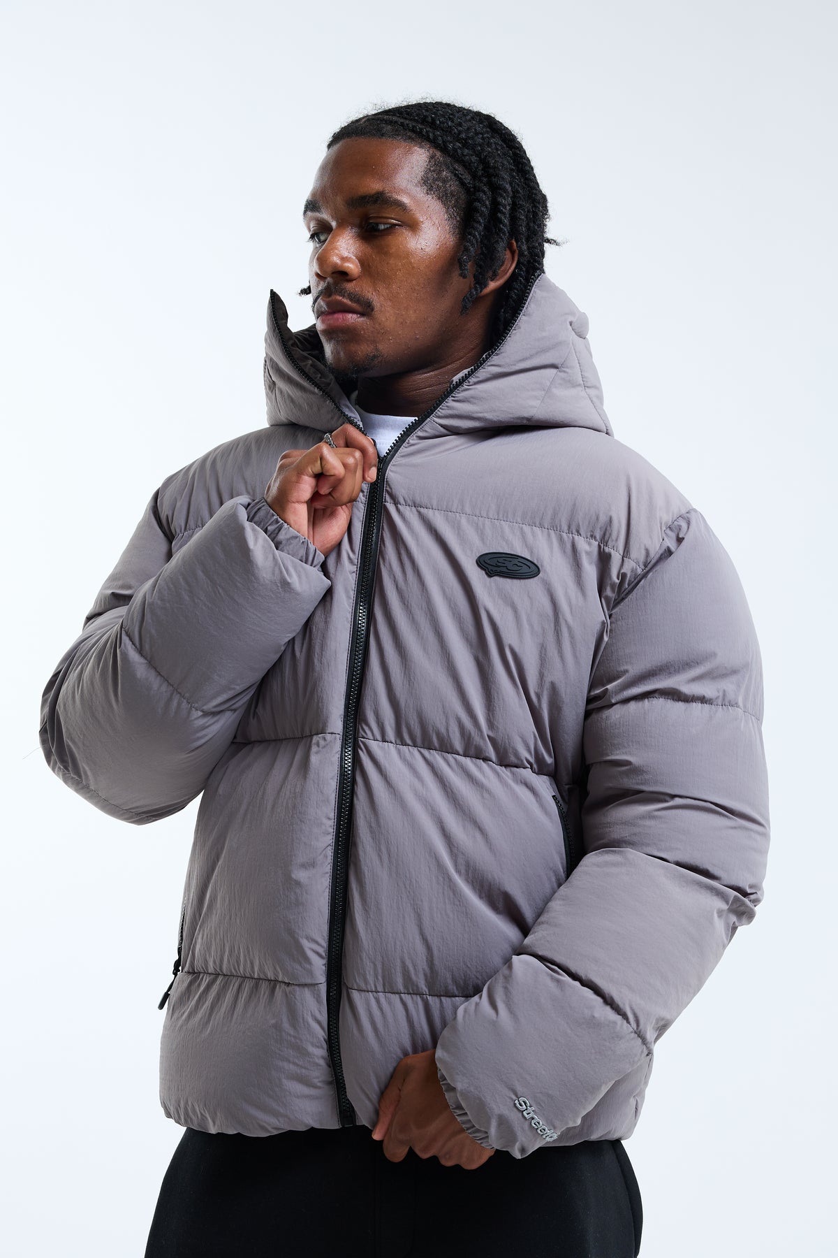 Romero Puffer Jacket Grey